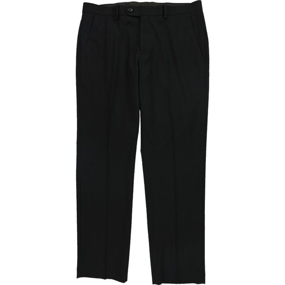 Alfani Mens Textured Straight Leg Slacks Dress Pants, NWT